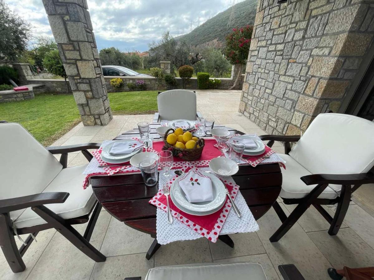 Paralia Sergoulas Seaside Retreat House 빌라 외부 사진