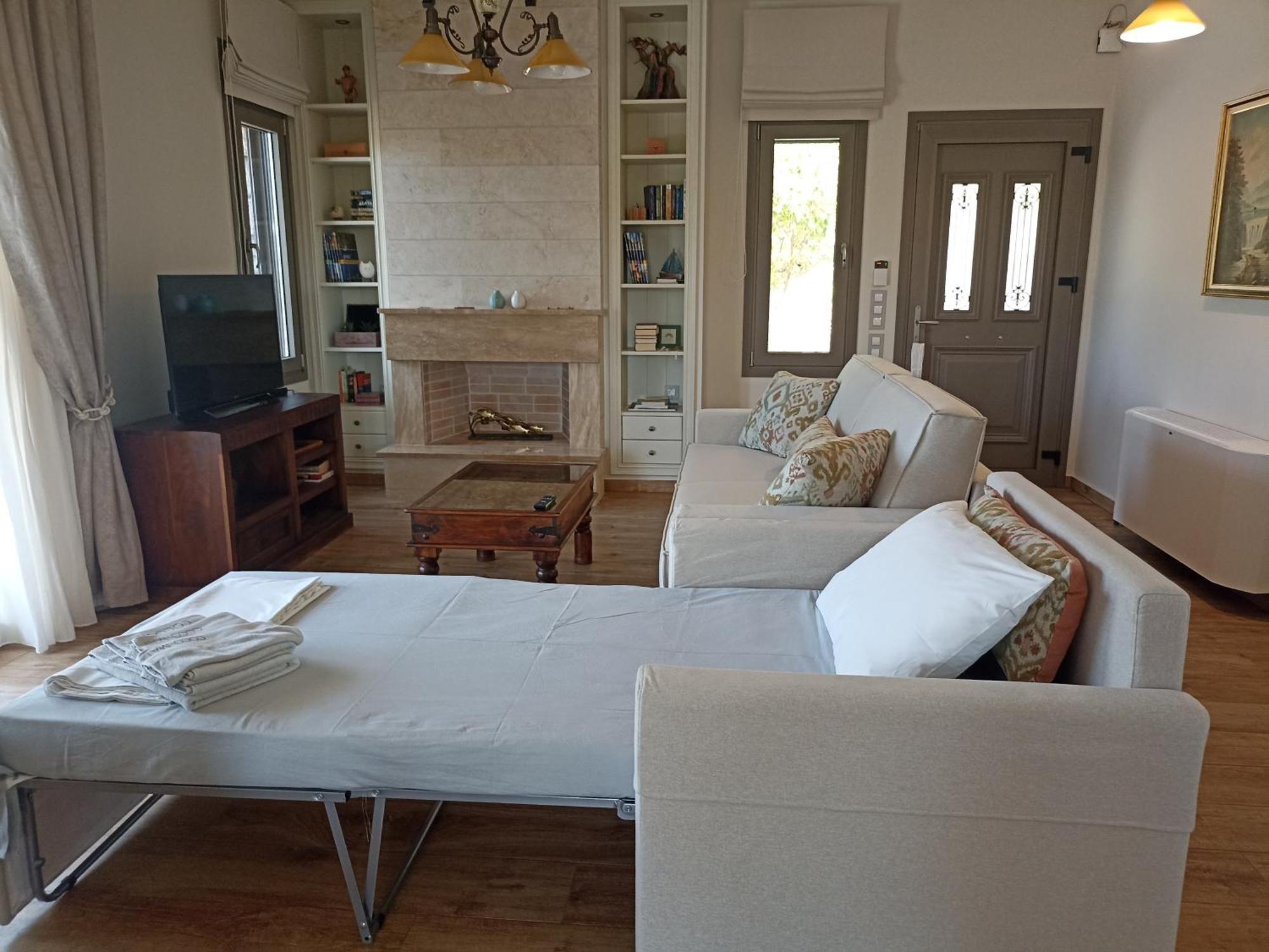 Paralia Sergoulas Seaside Retreat House 빌라 외부 사진